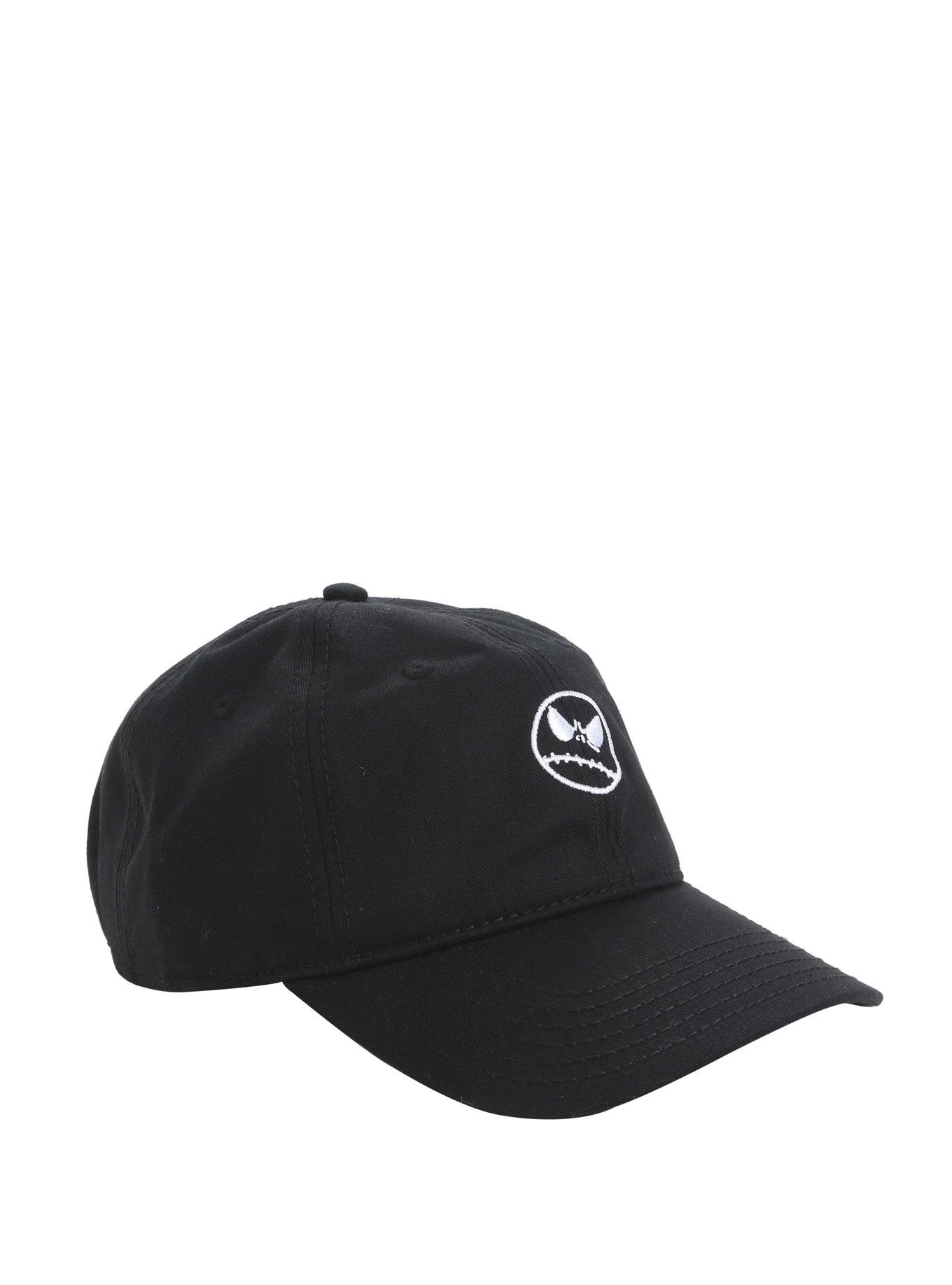 The Nightmare Before Christmas Jack Face Dad Cap | Hot Topic