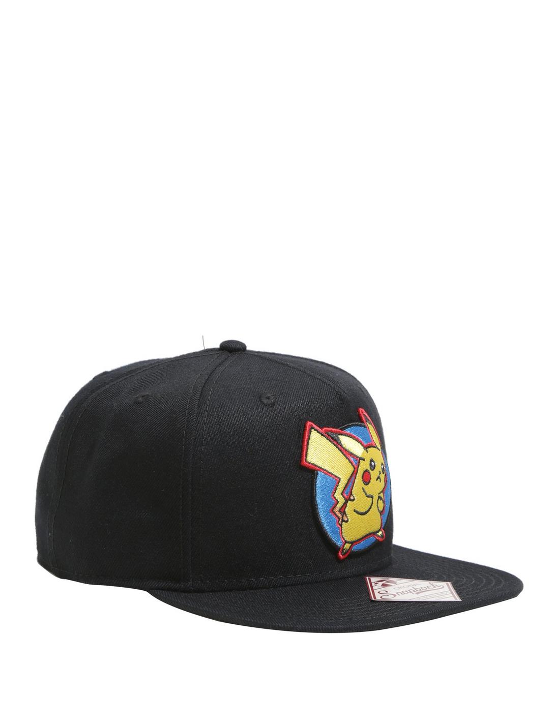Pokemon Pikachu Circle Patch Snapback Hat, , hi-res