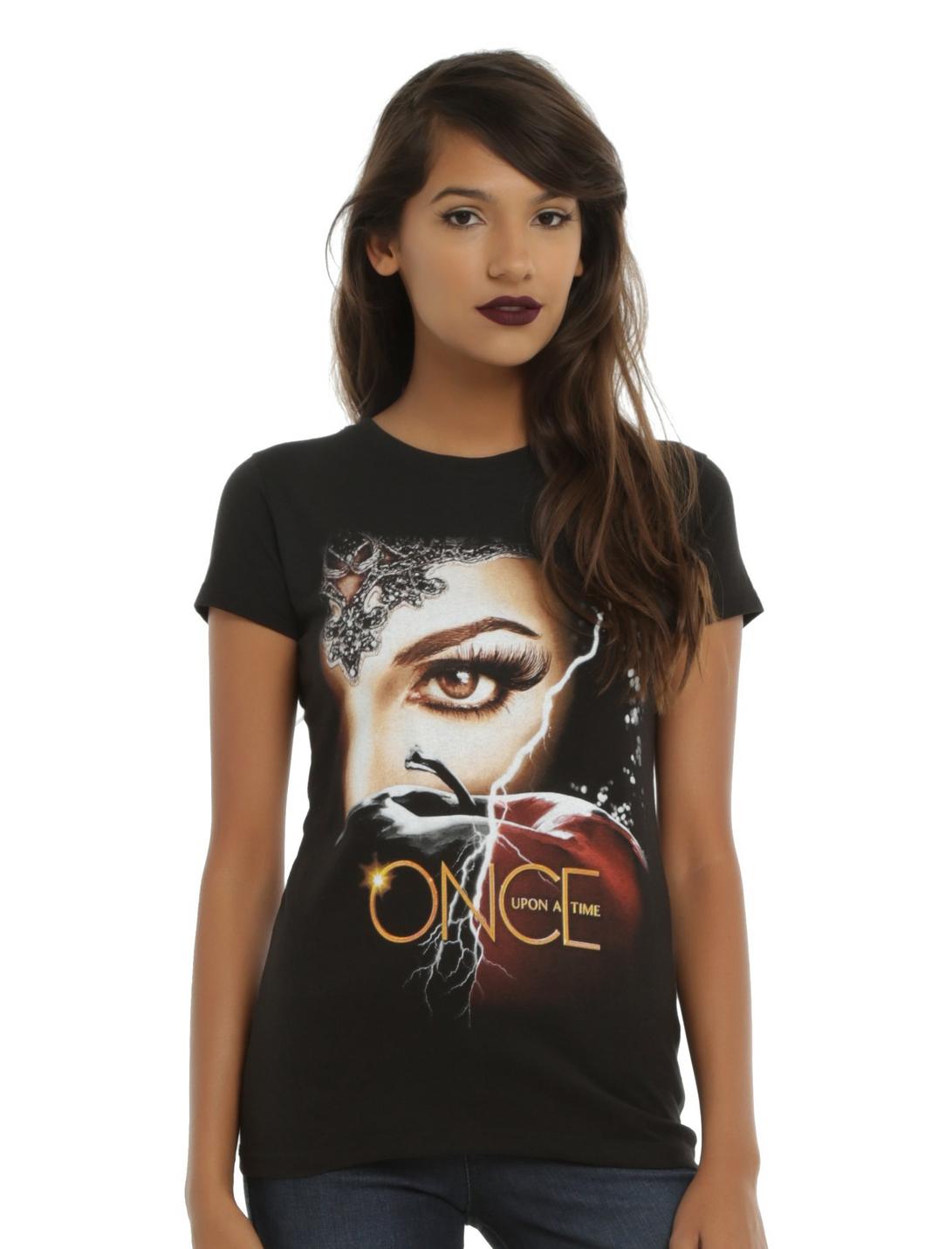 Once Upon A Time Regina Black Apple T-Shirt | Hot Topic