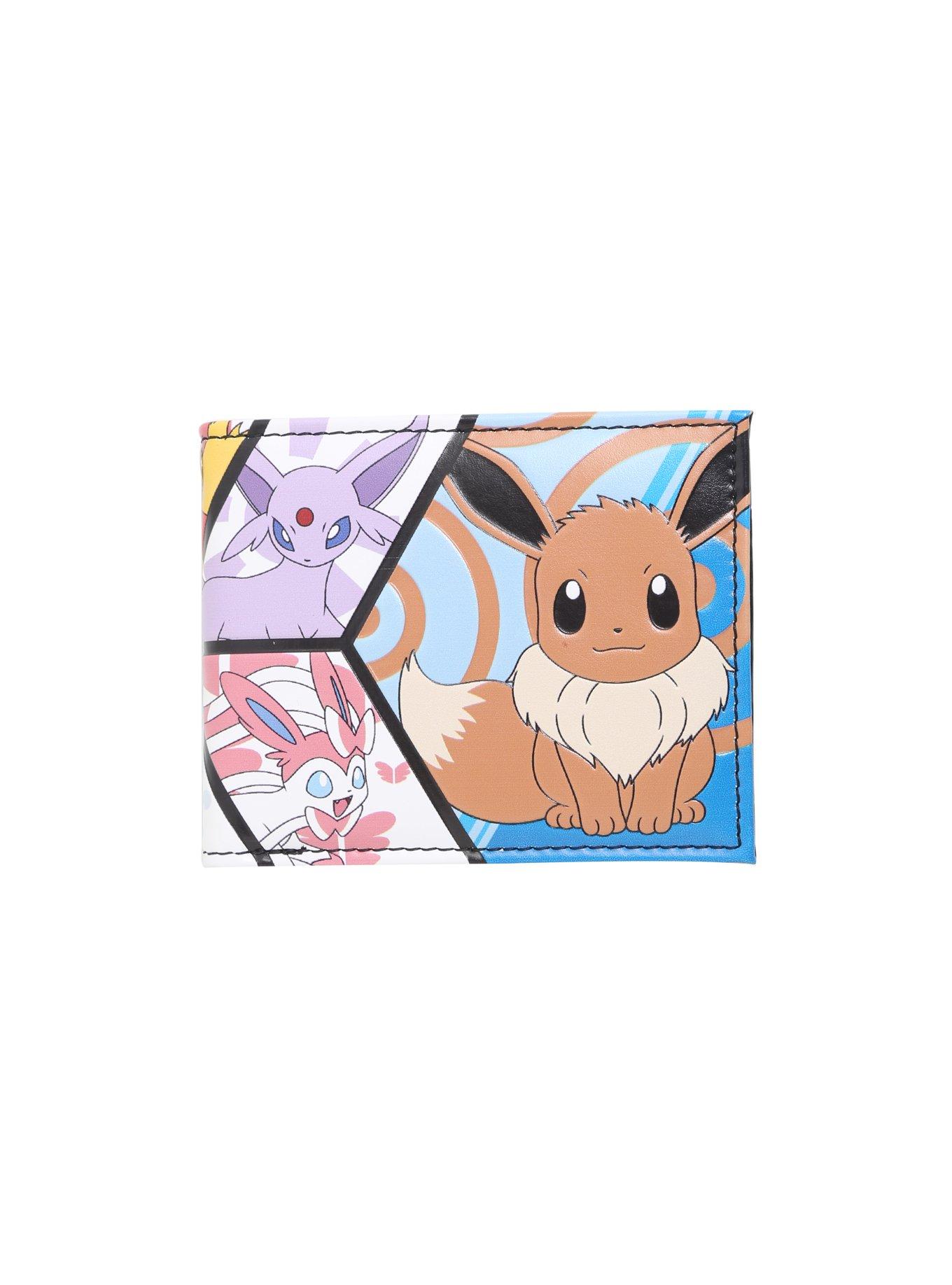 Pokemon Eevee Evolutions Panel Bi-Fold Wallet, , hi-res