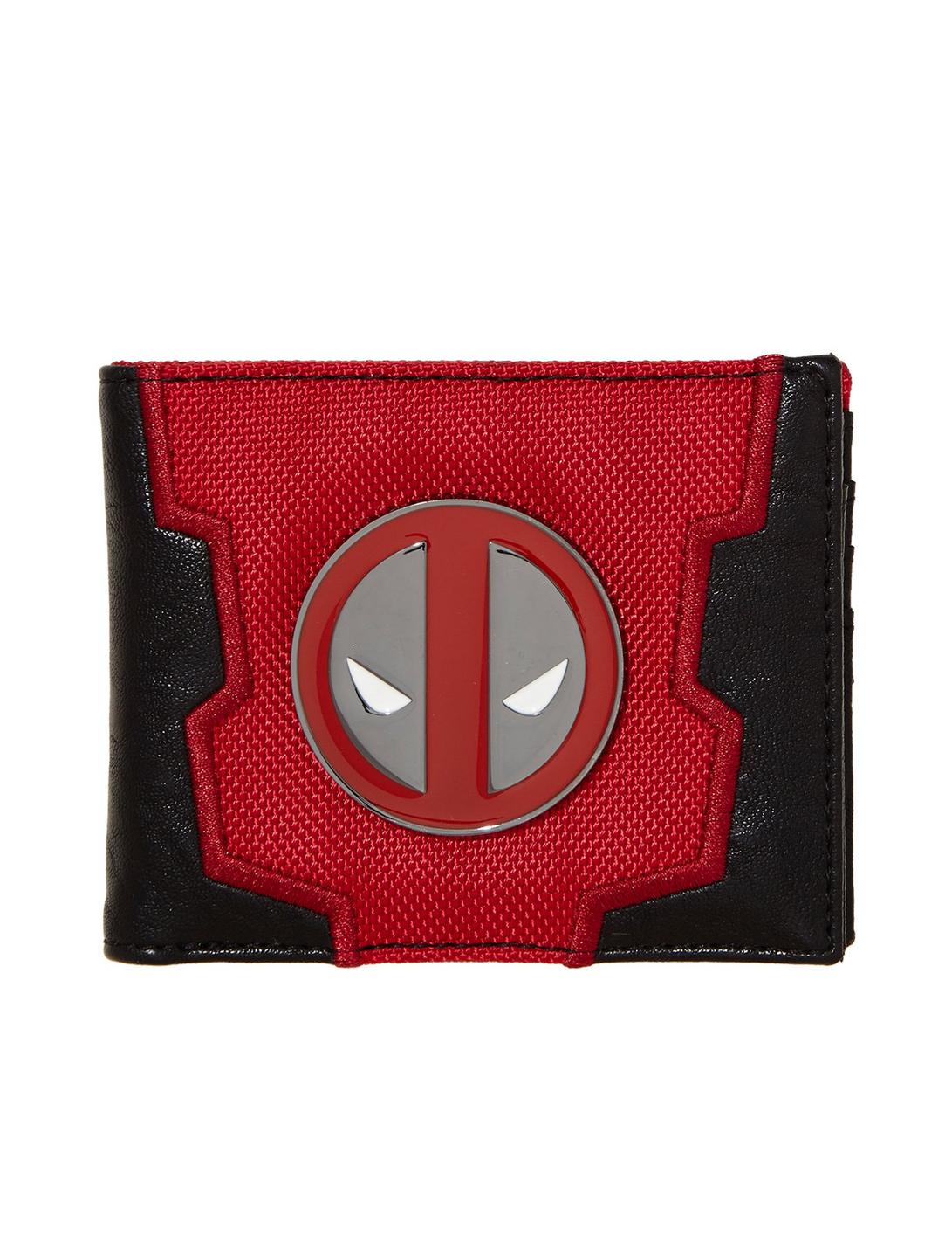 Marvel Deadpool Logo Bi-Fold Wallet, , hi-res