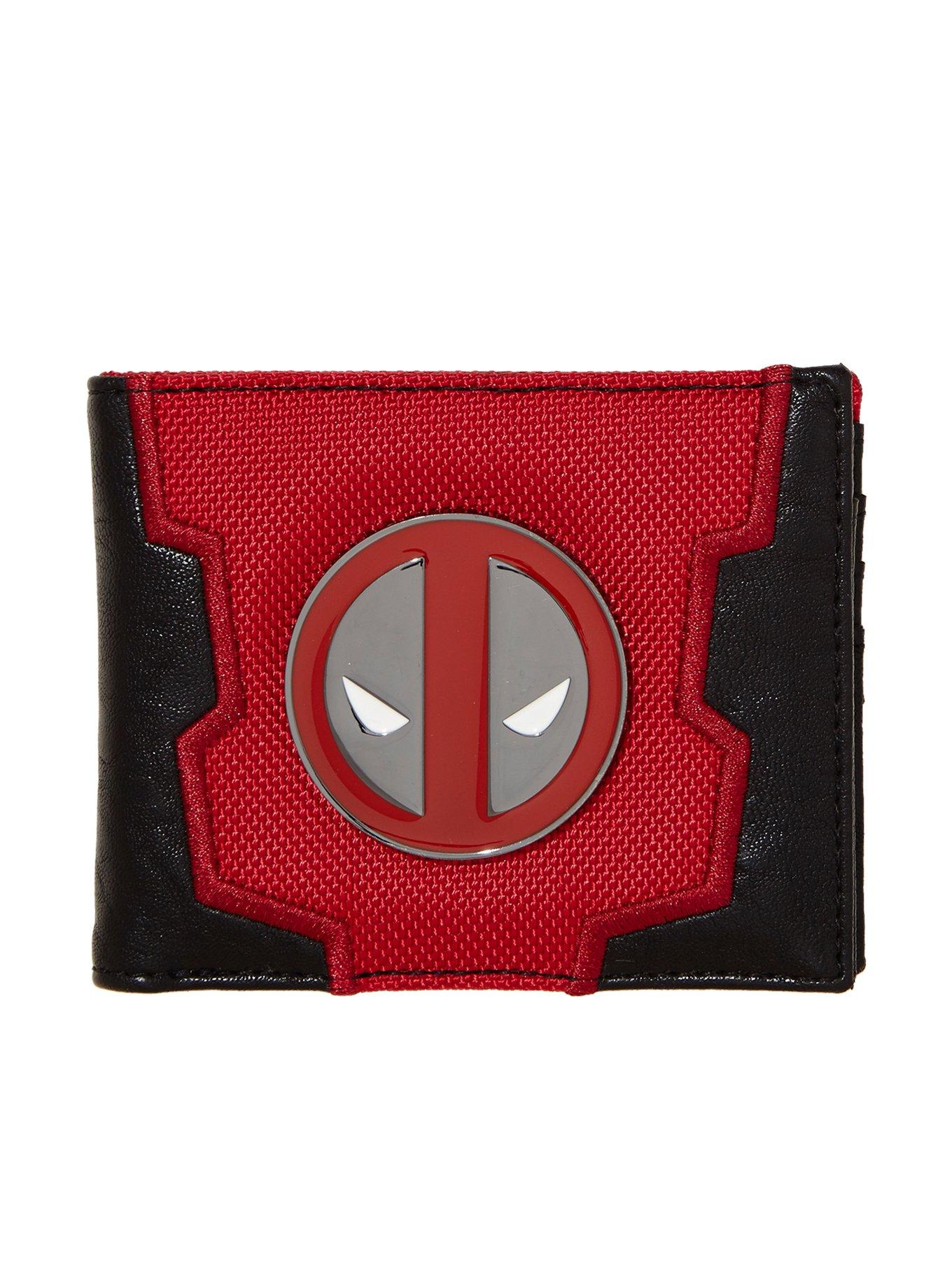 Marvel Deadpool Logo Bi-Fold Wallet, , hi-res