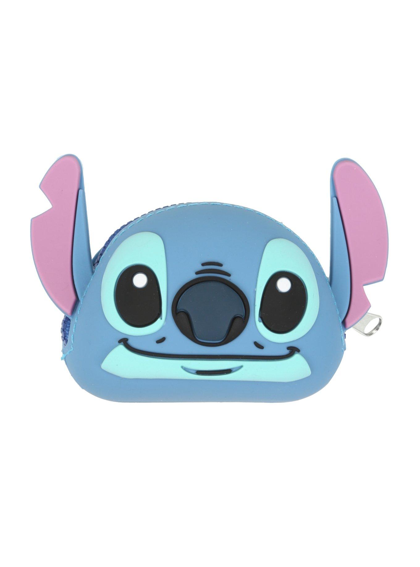 Loungefly Disney Lilo & Stitch Zip Silicone Coin Purse, , hi-res