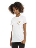 Yummy Food Girls Pocket T-Shirt, WHITE, hi-res