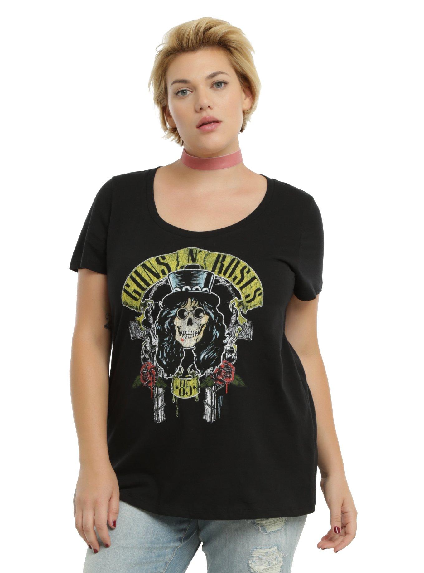 Guns N' Roses Skull T-Shirt Plus | Hot Topic