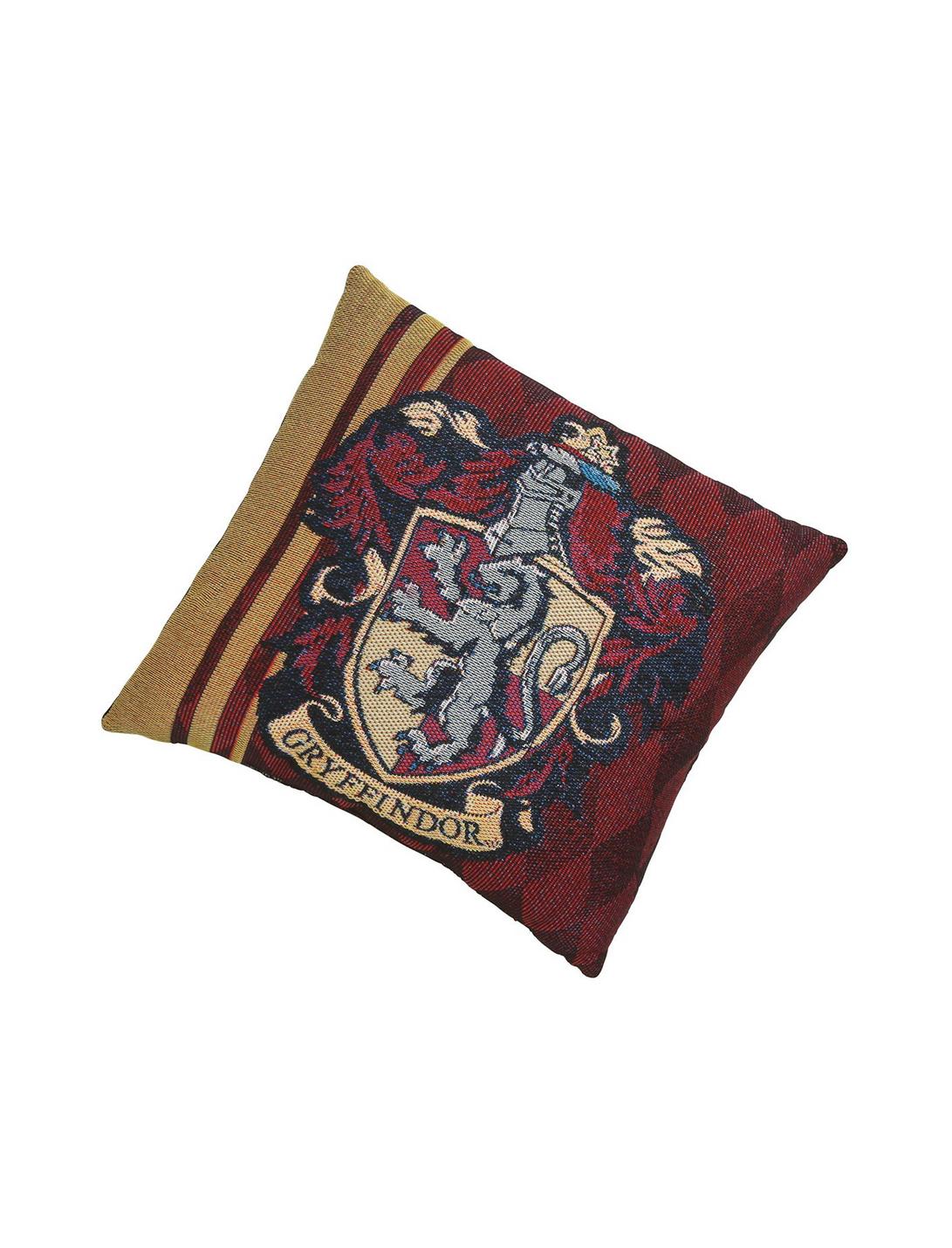 Harry Potter Gryffindor Crest Woven Tapestry Pillow, , hi-res