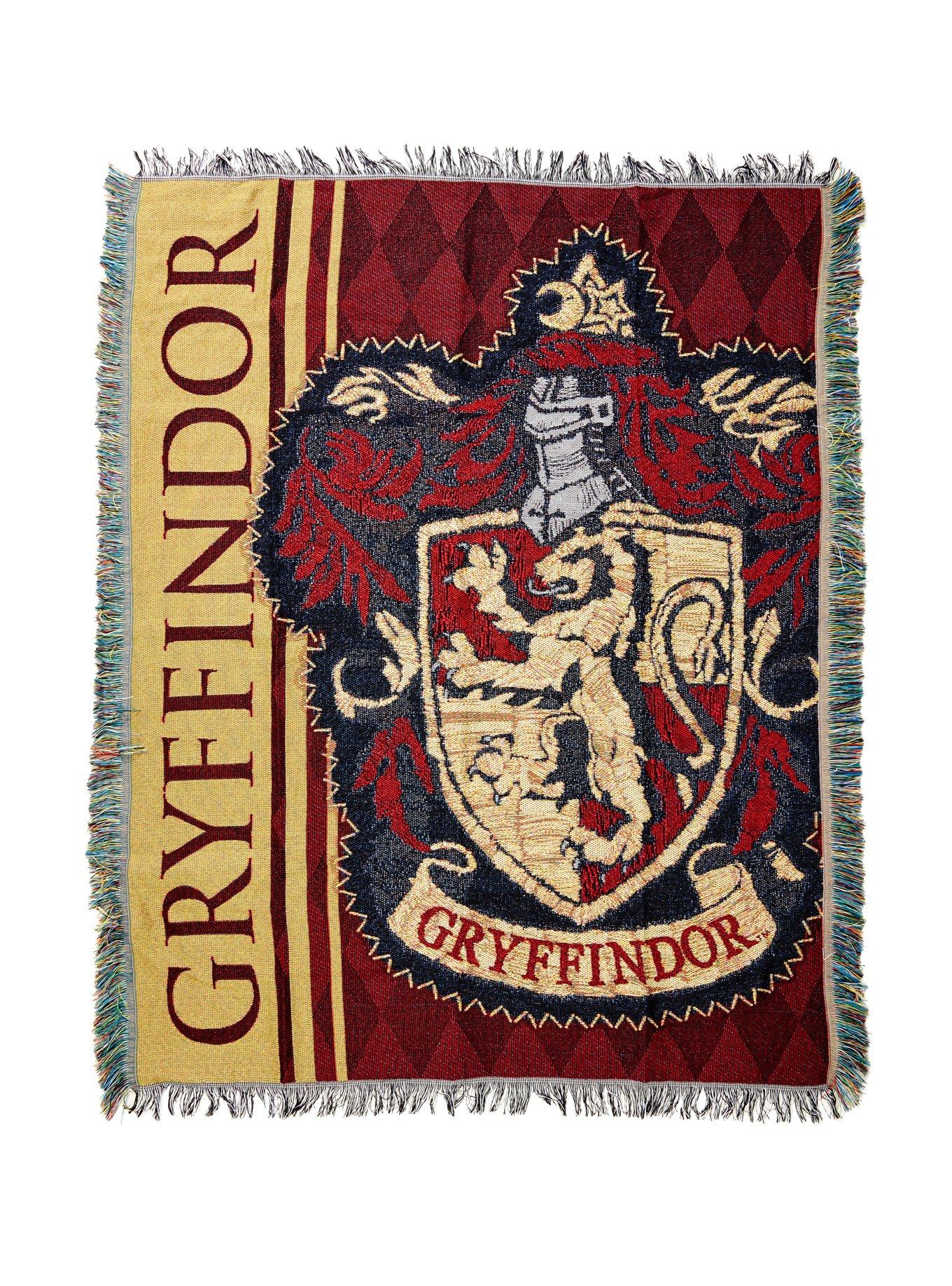 Harry Potter Gryffindor Woven Tapestry Throw Blanket, , hi-res