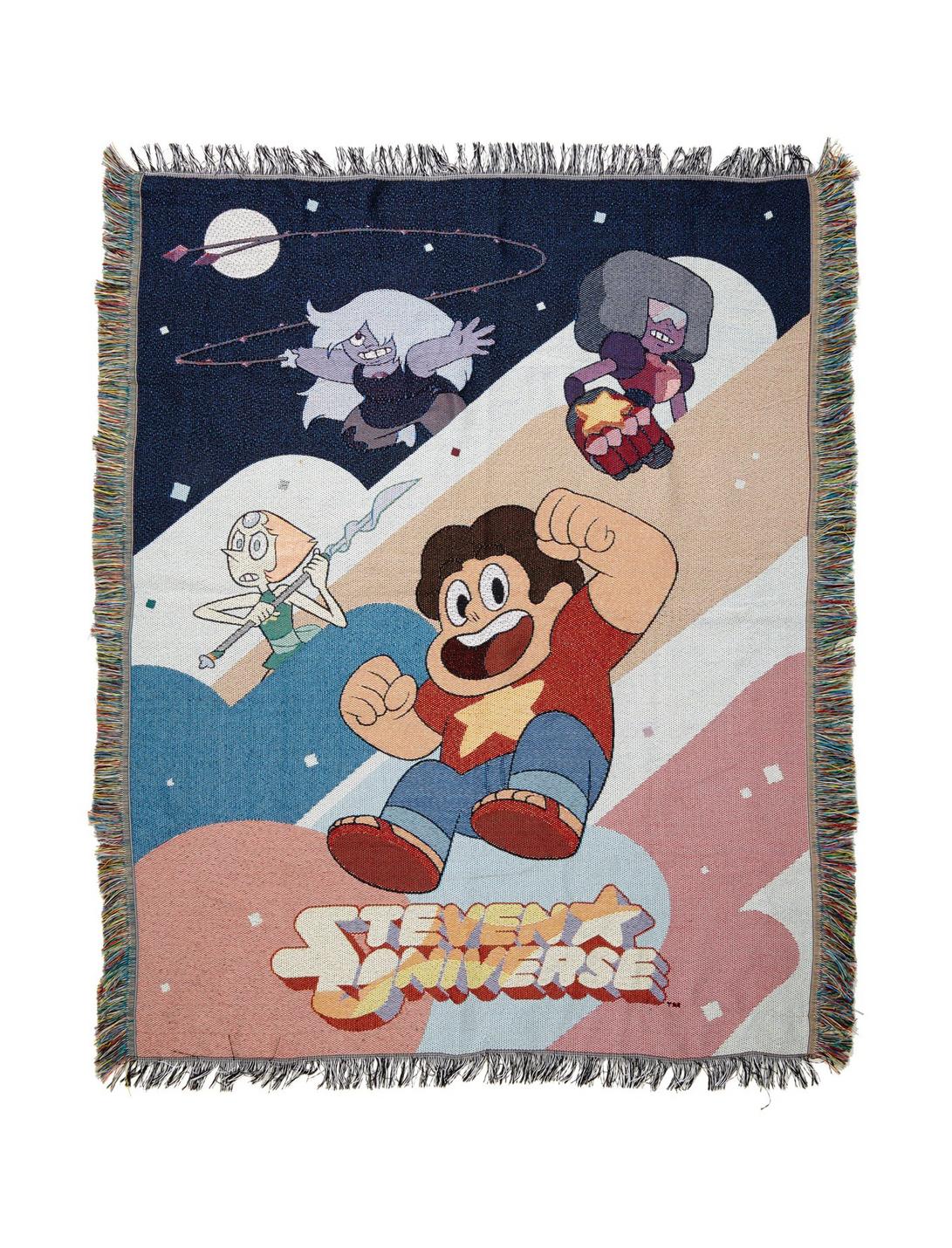 Steven Universe Group Woven Tapestry Throw Blanket, , hi-res