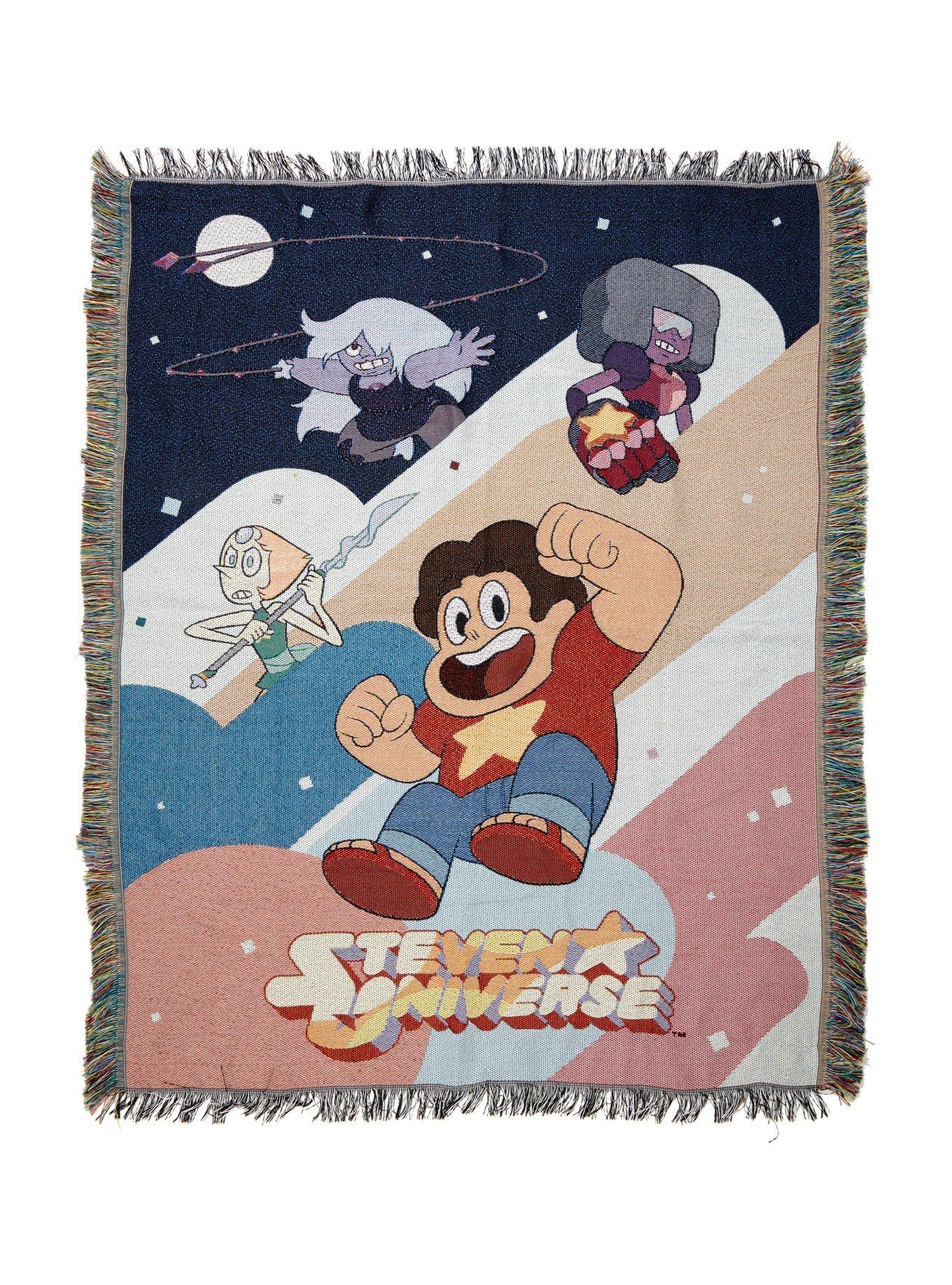 Steven Universe Group Woven Tapestry Throw Blanket, , hi-res