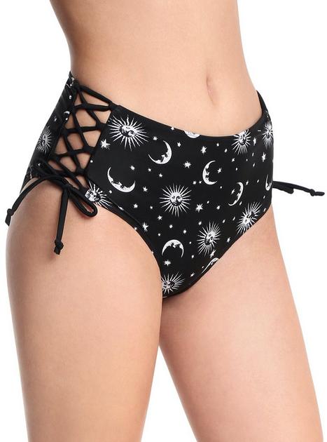Sun Moon Swim Bottoms Hot Topic