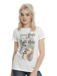 Disney Lady And The Tramp Bella Notte Girls T-Shirt, WHITE, hi-res