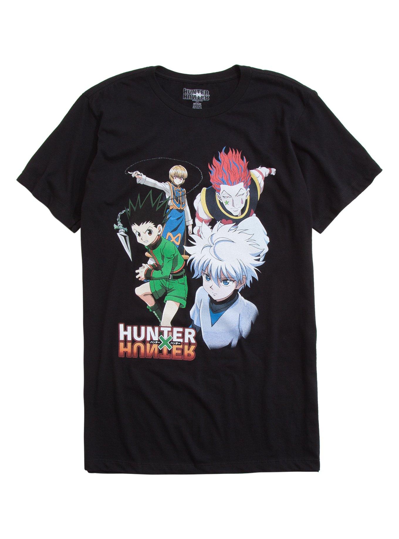 Hunter X Hunter Group T-Shirt, BLACK, hi-res