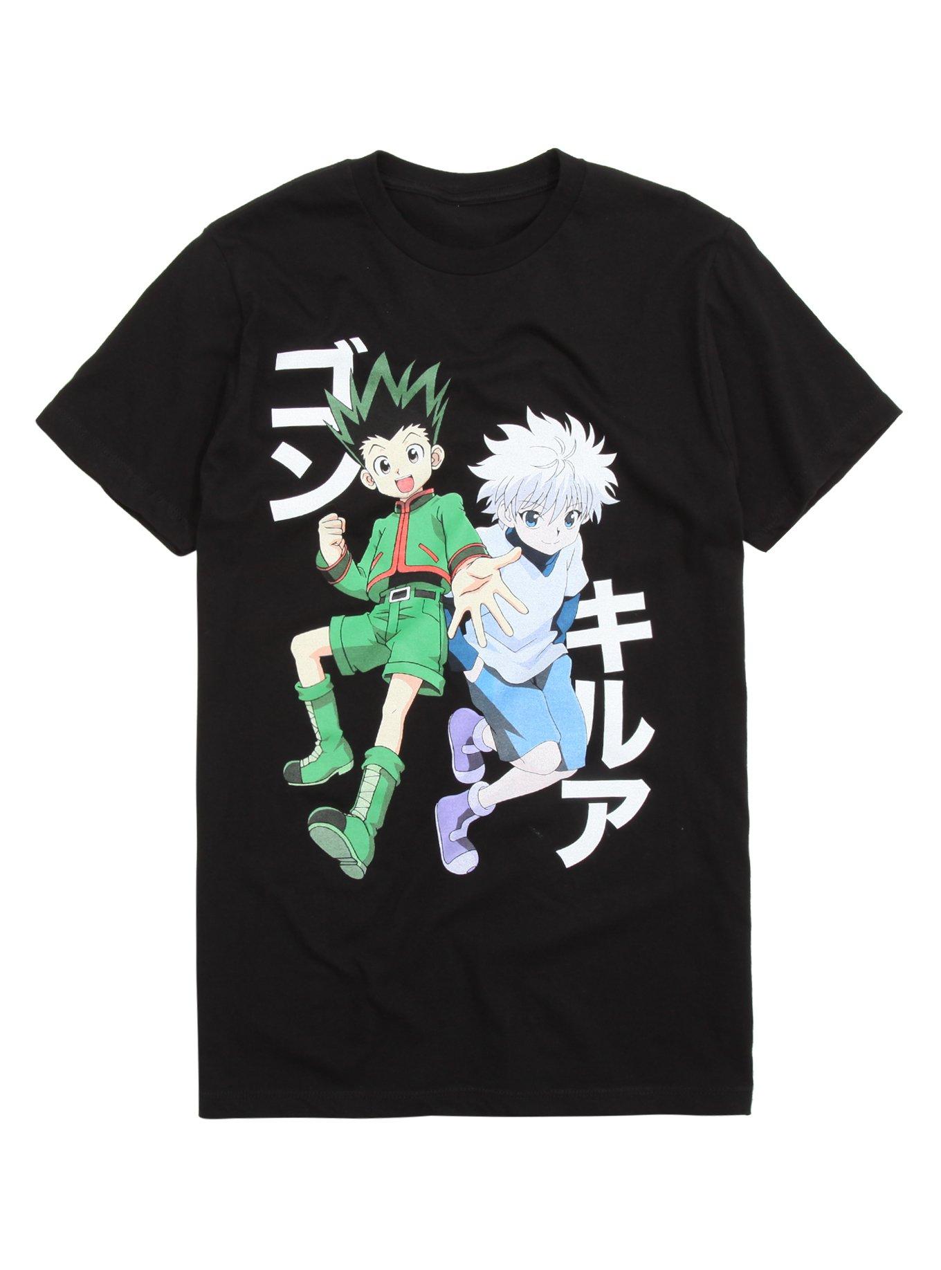 Hunter X Hunter Mens' Character Box Design Anime Graphic Print T