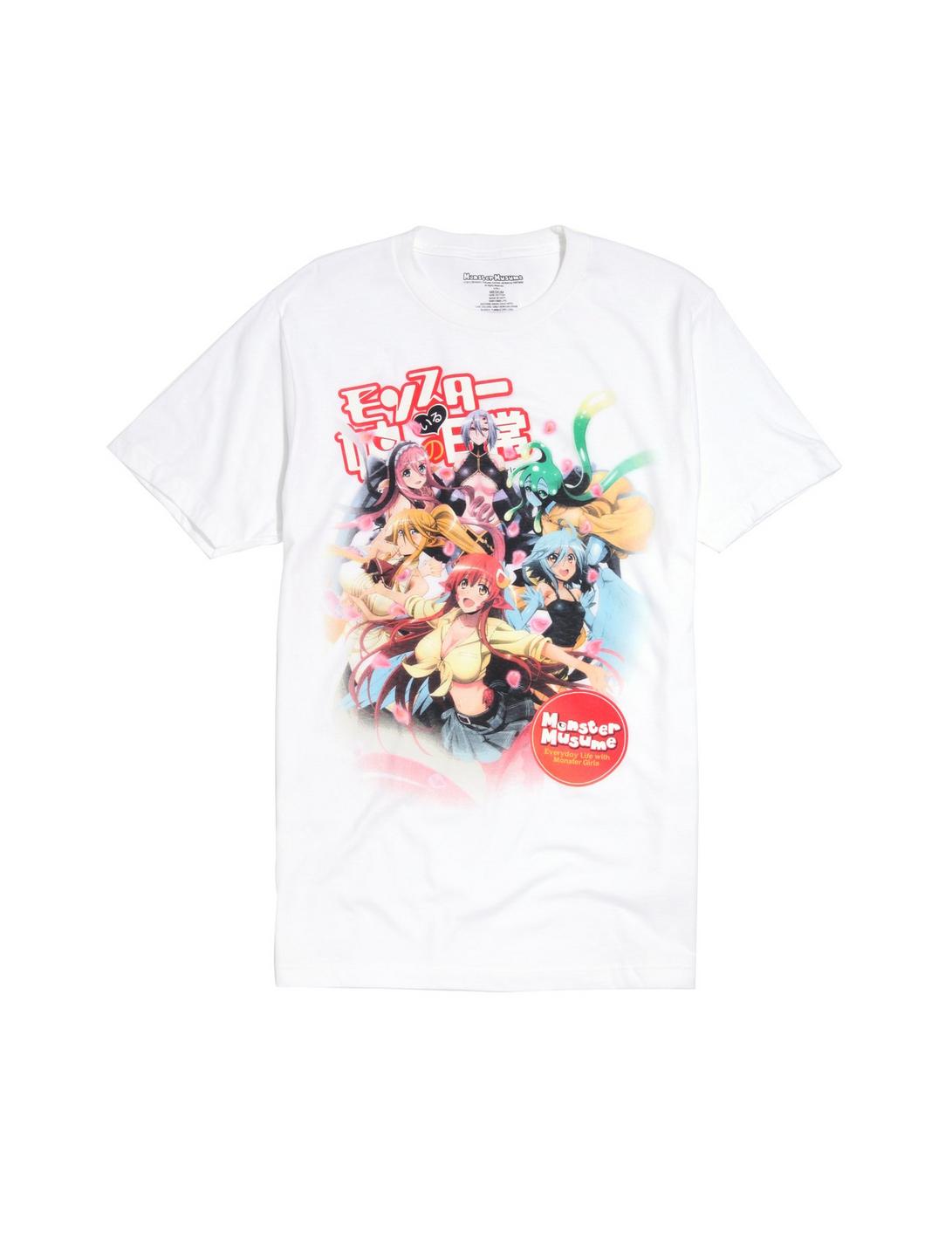 Monster Musume Poster T-Shirt, BLACK, hi-res