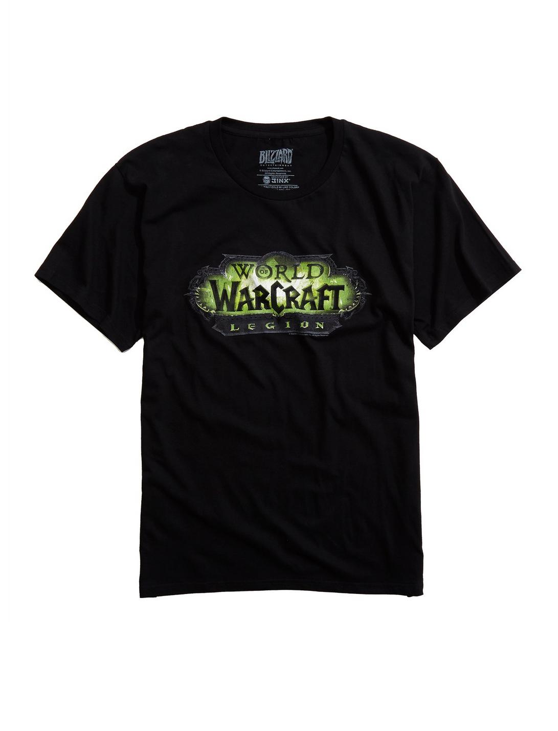 World Of Warcraft: Legion Logo T-Shirt, BLACK, hi-res