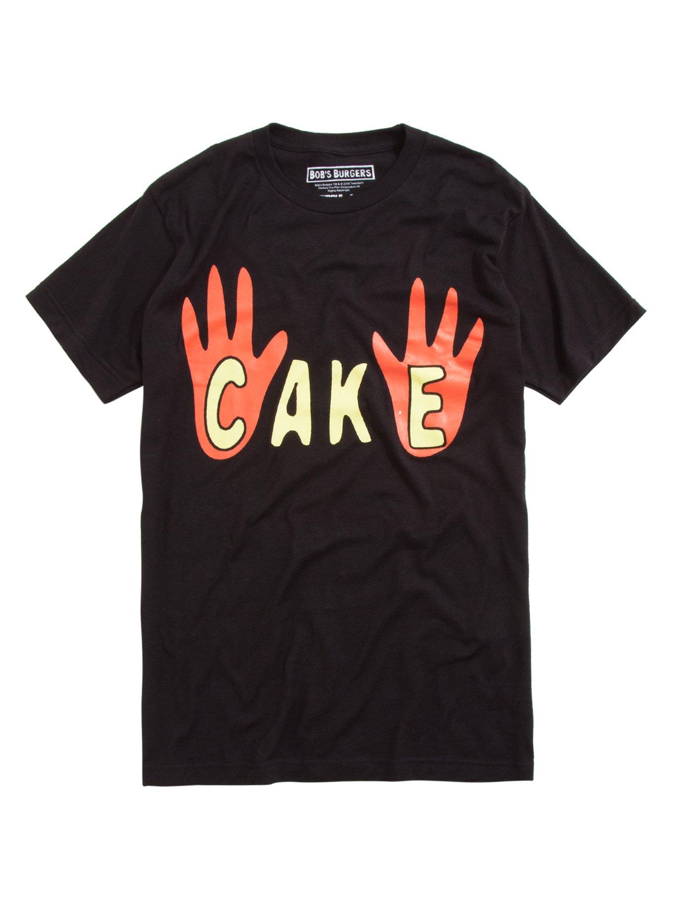 Bob's Burgers CAKE T-Shirt, BLACK, hi-res