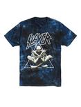 Slayer Triangle Demon Tie Dye T-Shirt, TIE DYE, hi-res