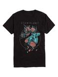 Silent Planet Rose Deer T-Shirt, BLACK, hi-res
