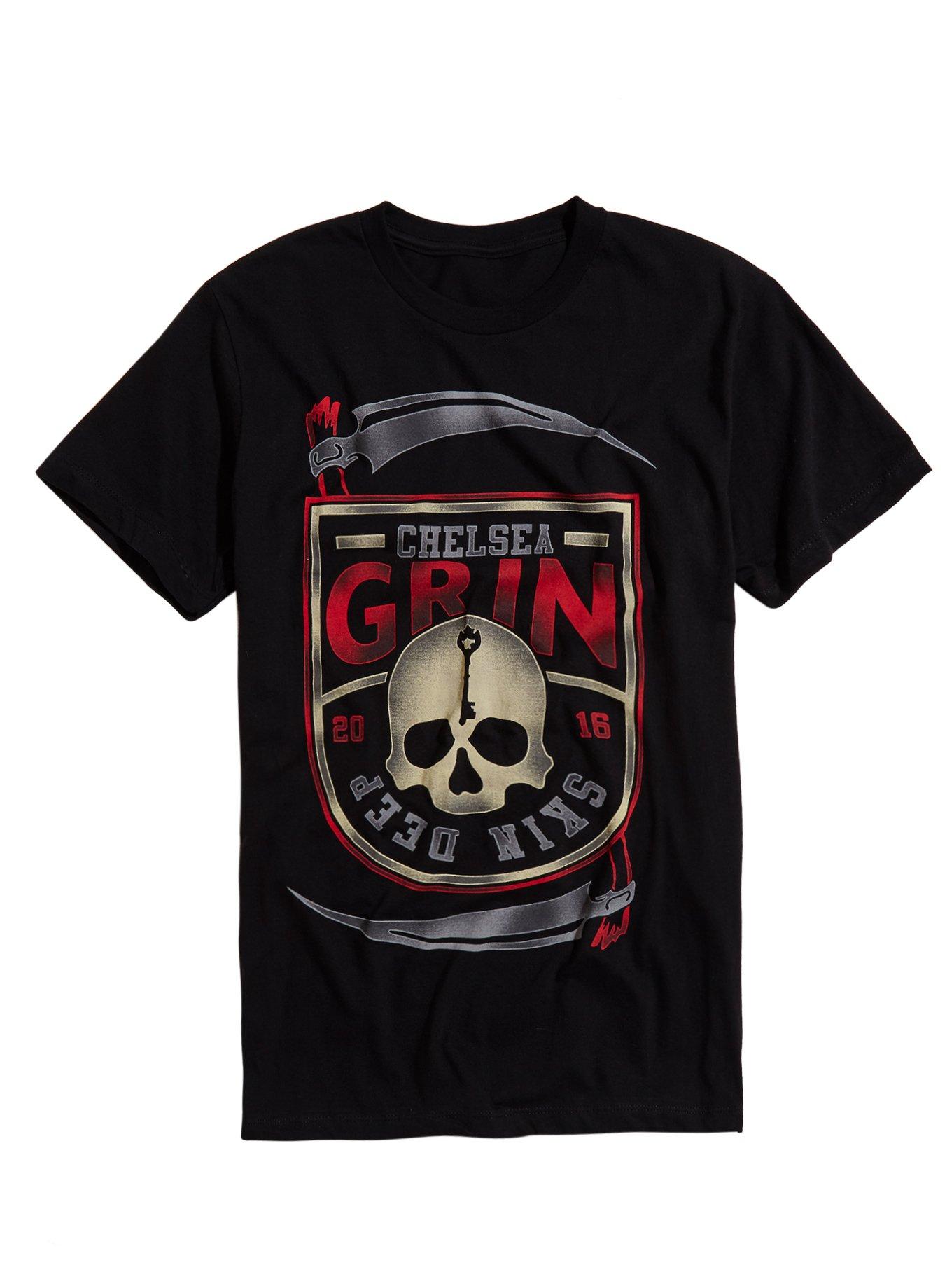 Chelsea Grin Skin Deep T-Shirt, BLACK, hi-res