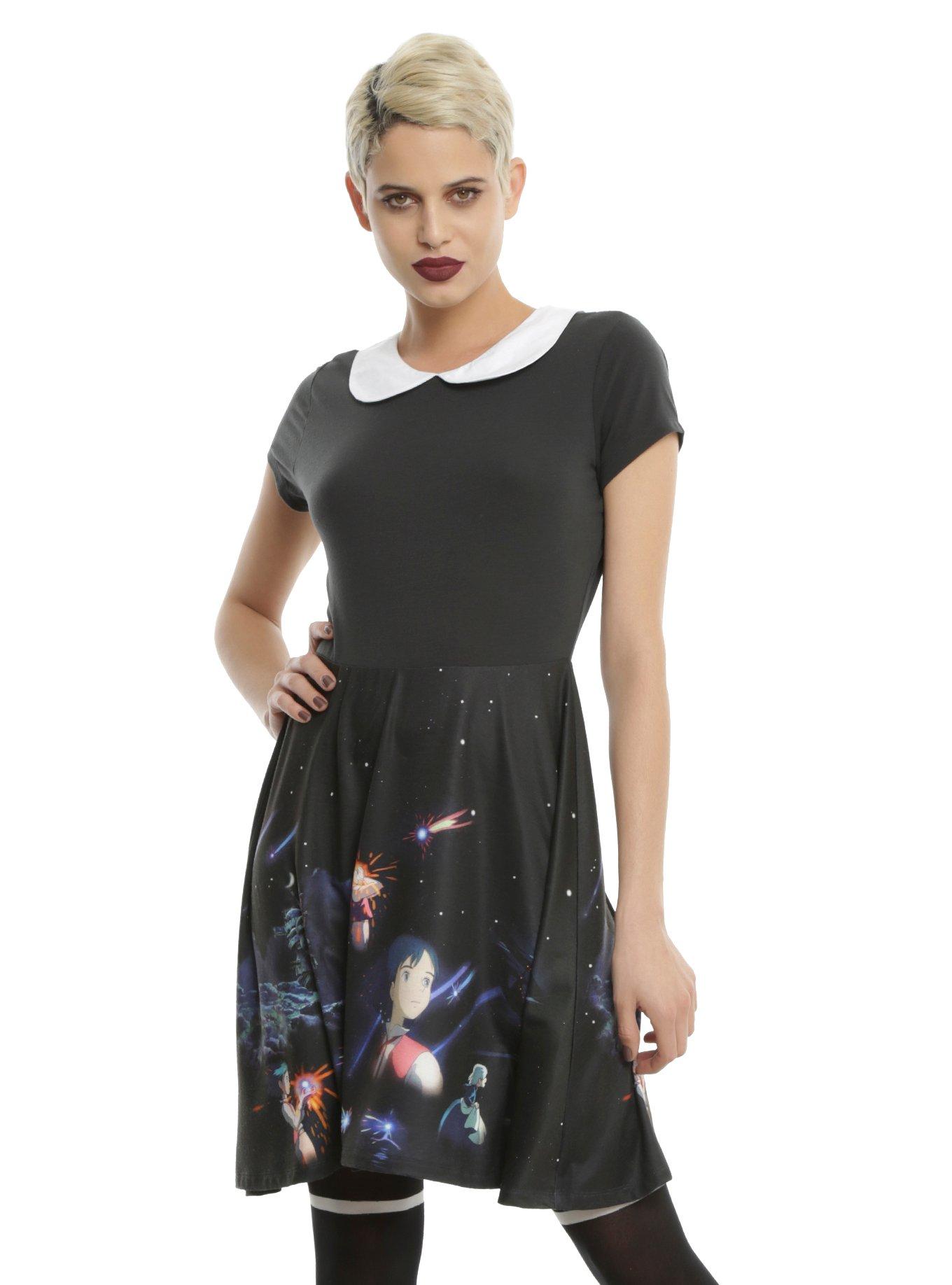 Her Universe Studio Ghibli Howl's Moving Castle Dress, BLACK, hi-res