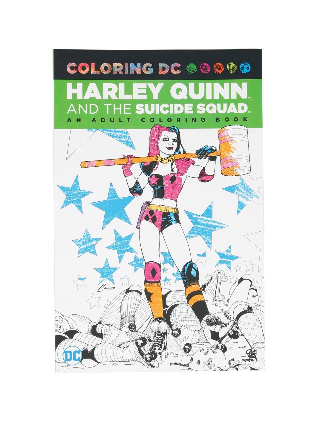 DC Comics Harley Quinn And The Suicide Squad Coloring Book, , hi-res