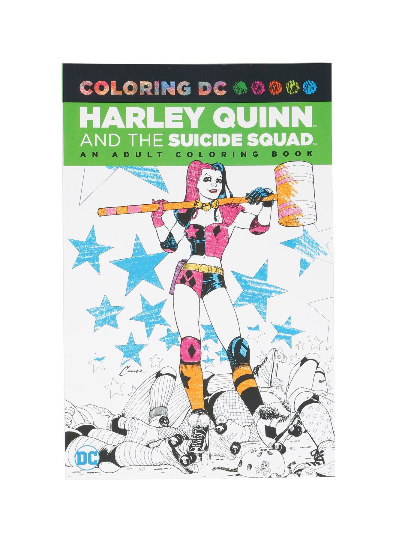 DC Comics Harley Quinn And The Suicide Squad Coloring Book, , hi-res