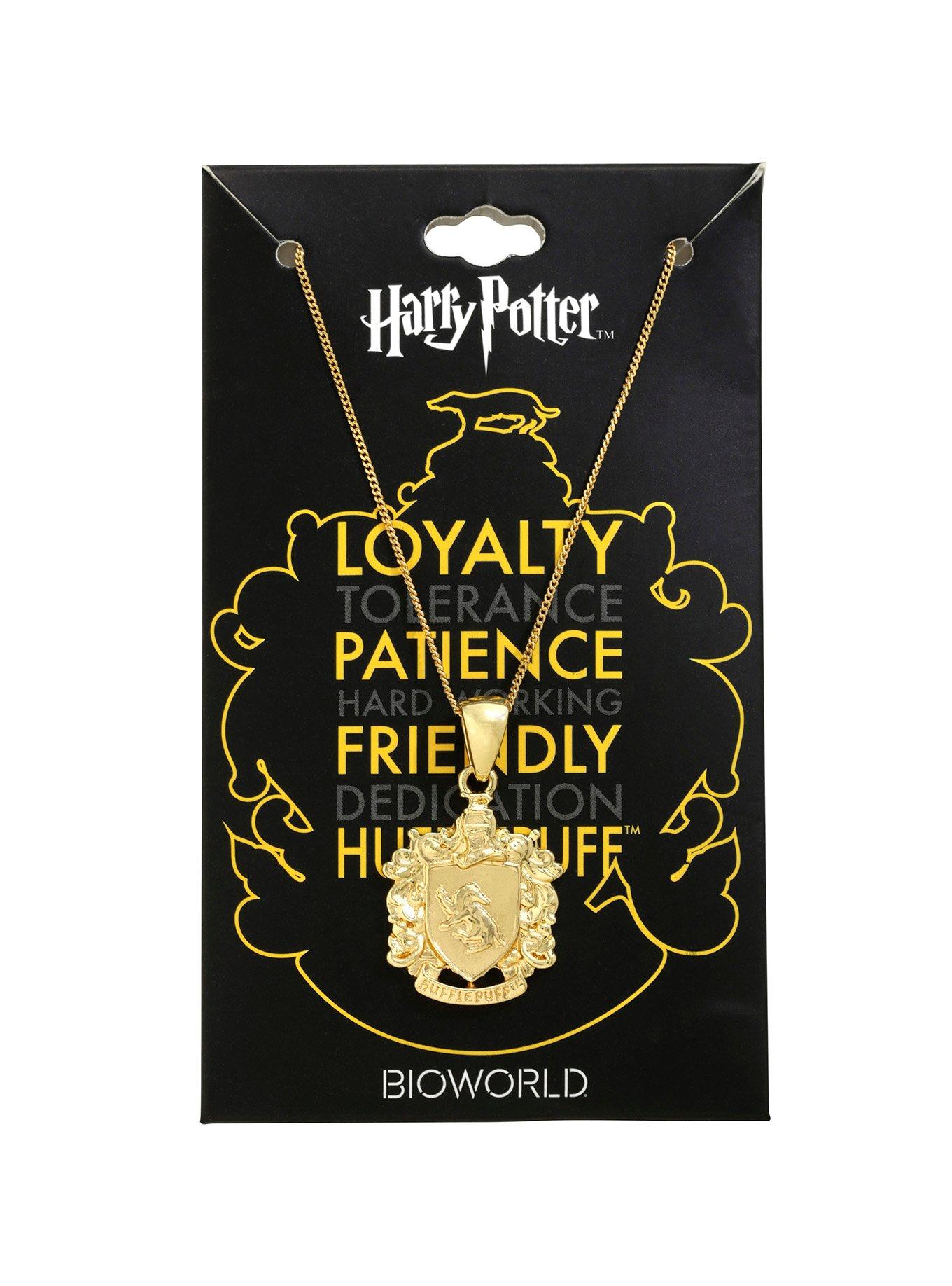 Harry Potter Hufflepuff Chain Necklace, , hi-res