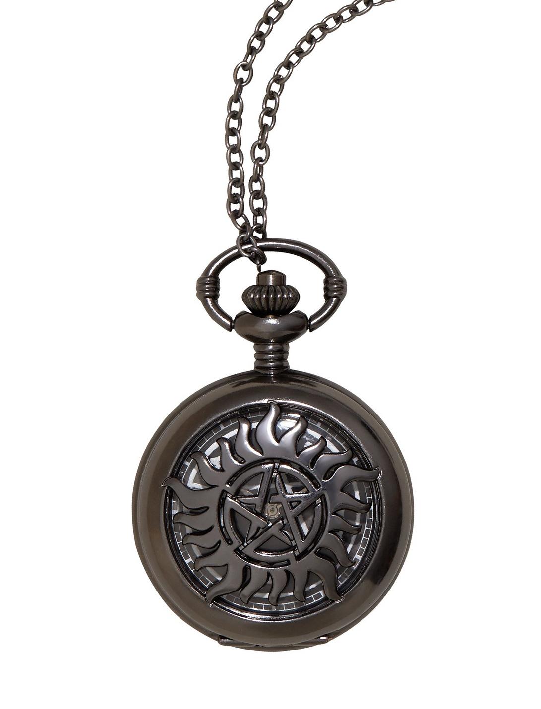 Supernatural Anti-Possession Pocket Watch Necklace, , hi-res