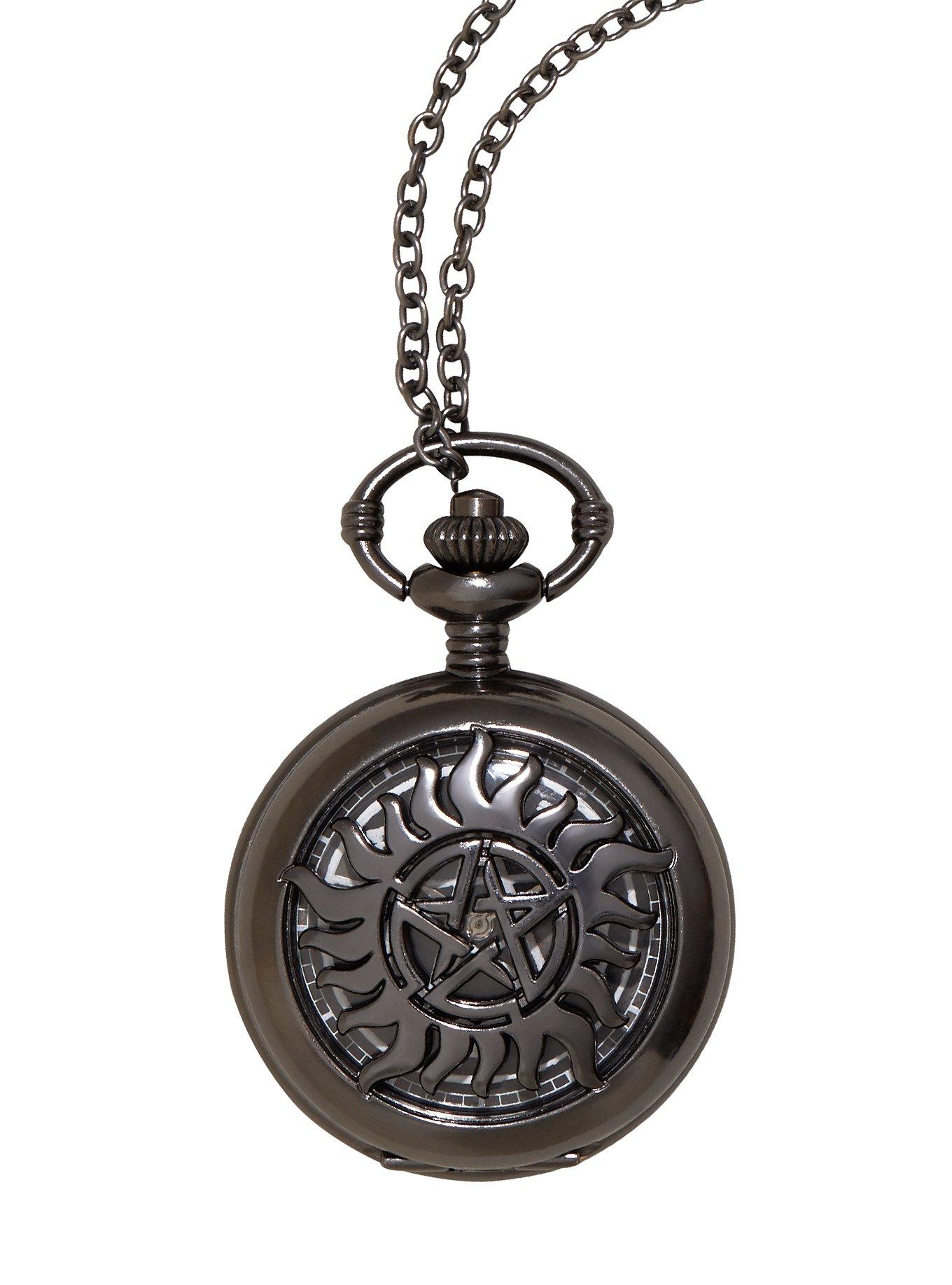 Supernatural Anti-Possession Pocket Watch Necklace, , hi-res