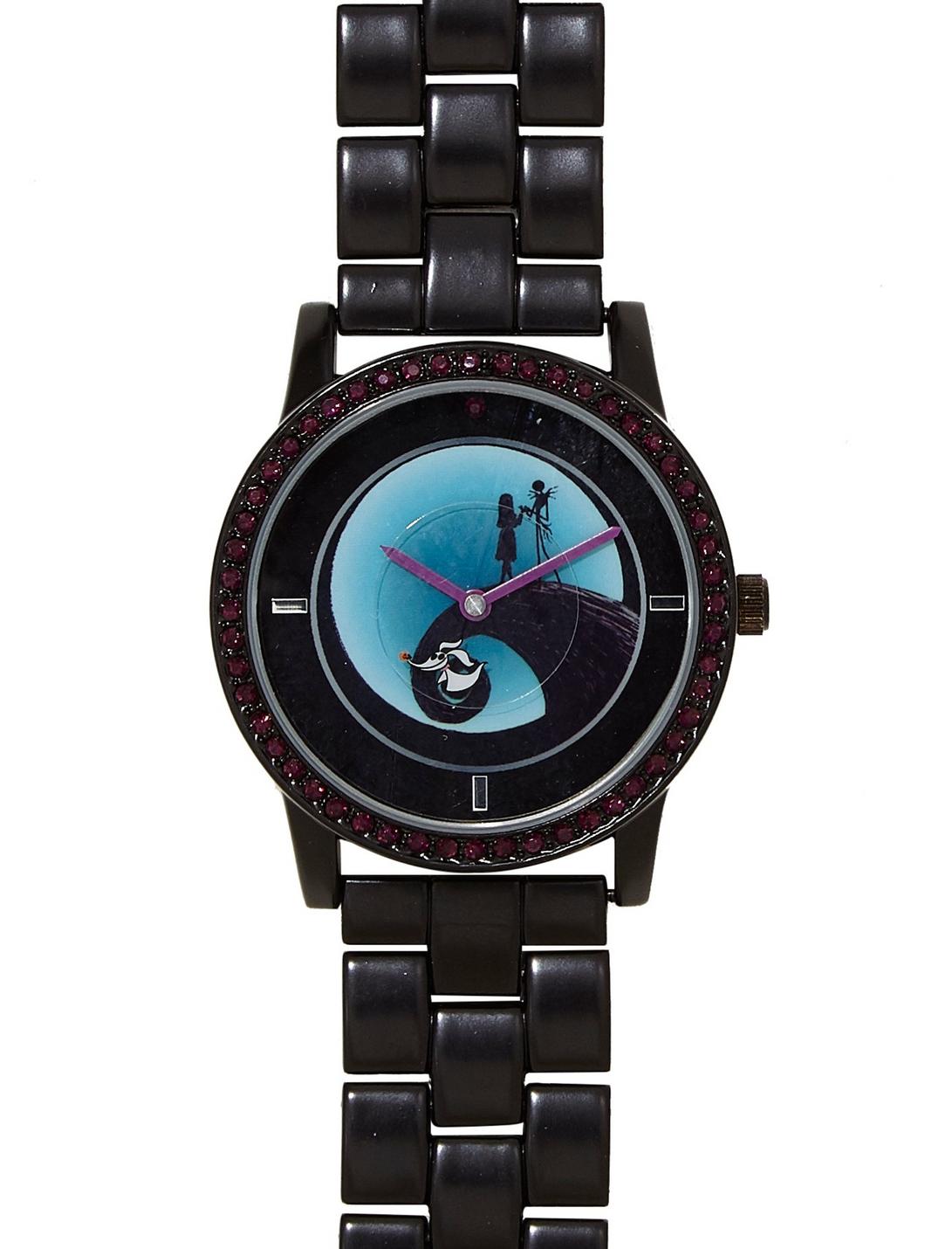The Nightmare Before Christmas Jack & Sally Watch, , hi-res