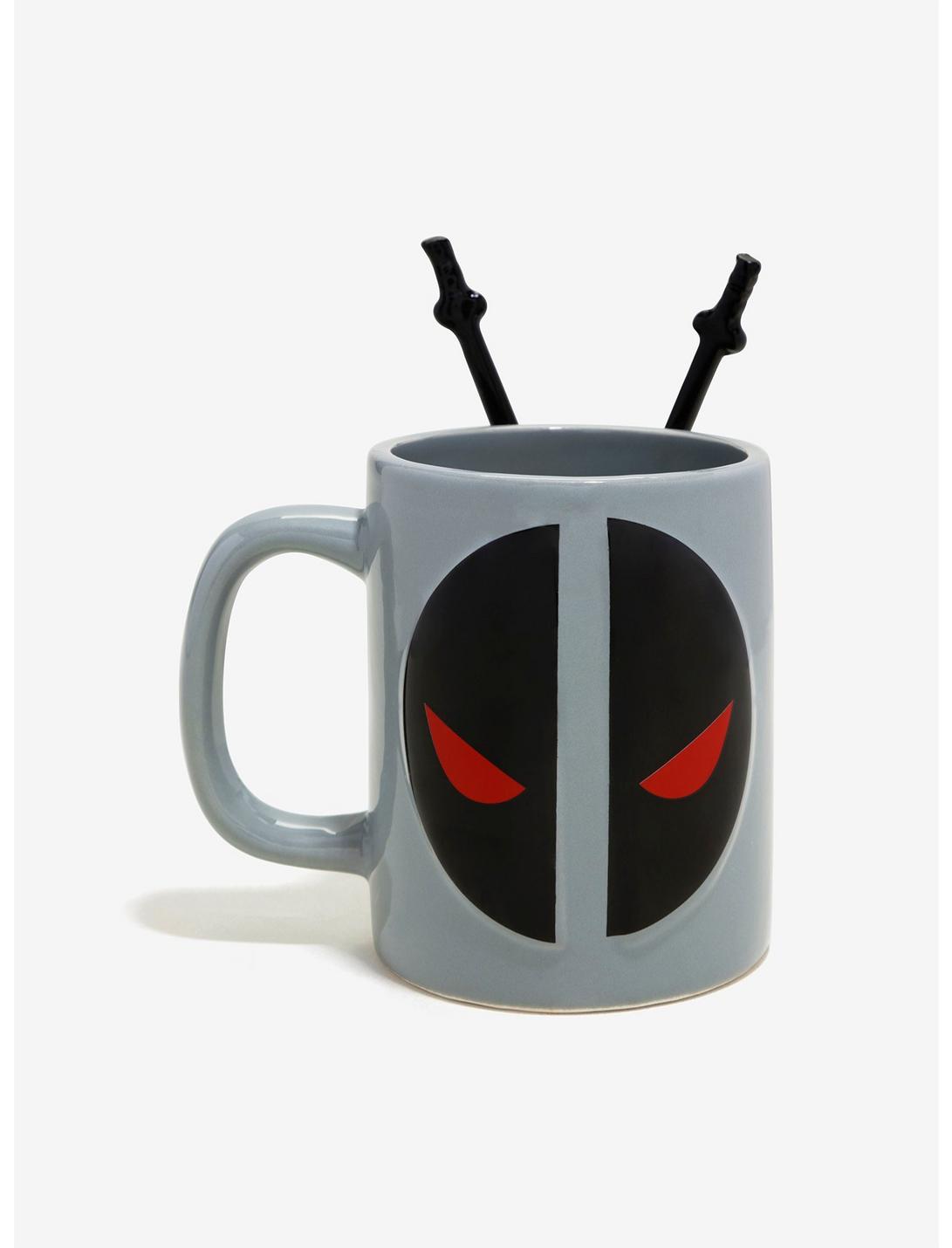 Marvel Deadpool Mug And Spoon Set, , hi-res
