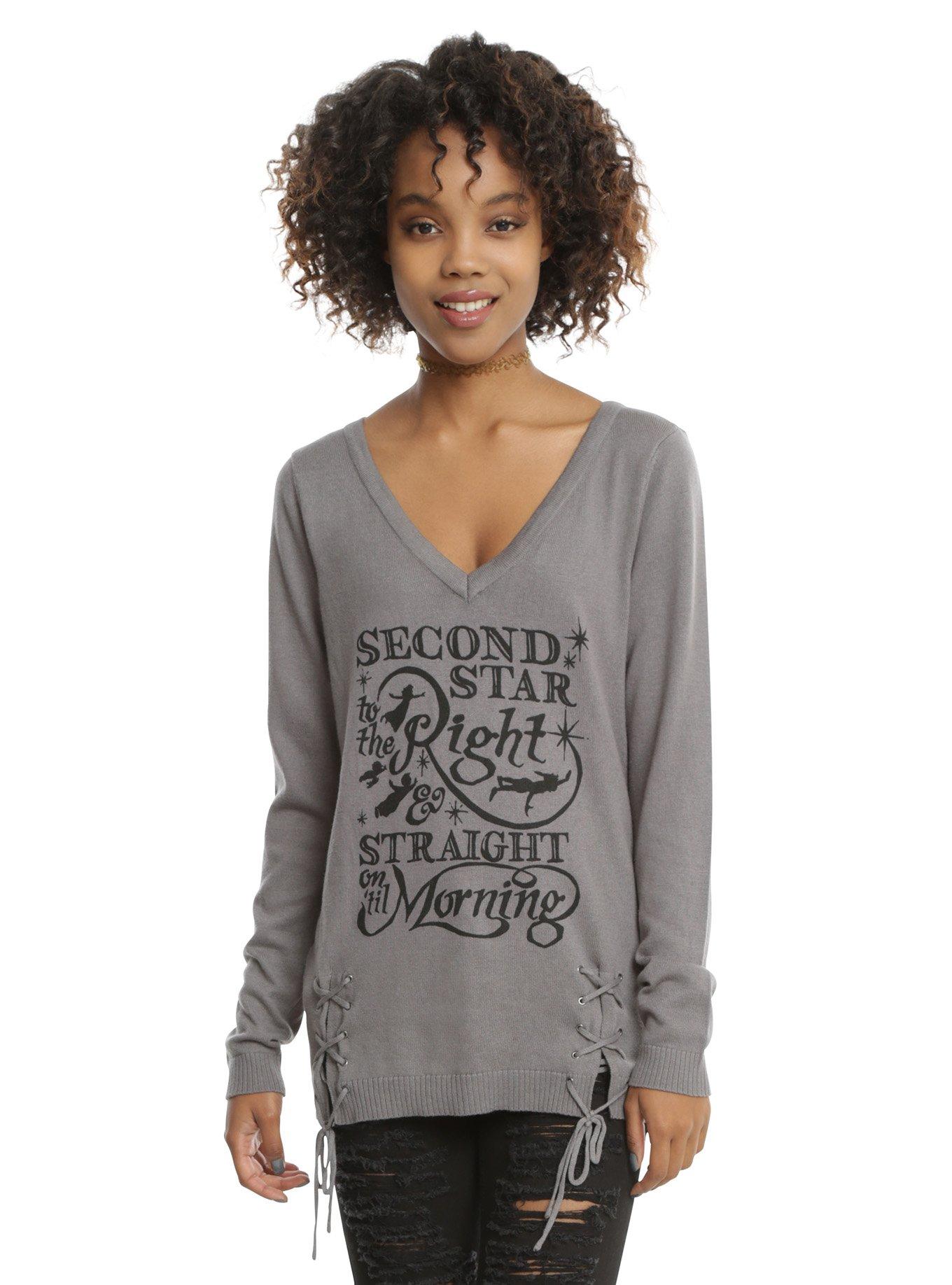 Disney Peter Pan Never Land Girls Sweater, WHITE, hi-res