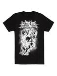 Upon A Burning Body Skull & Snake T-Shirt, BLACK, hi-res