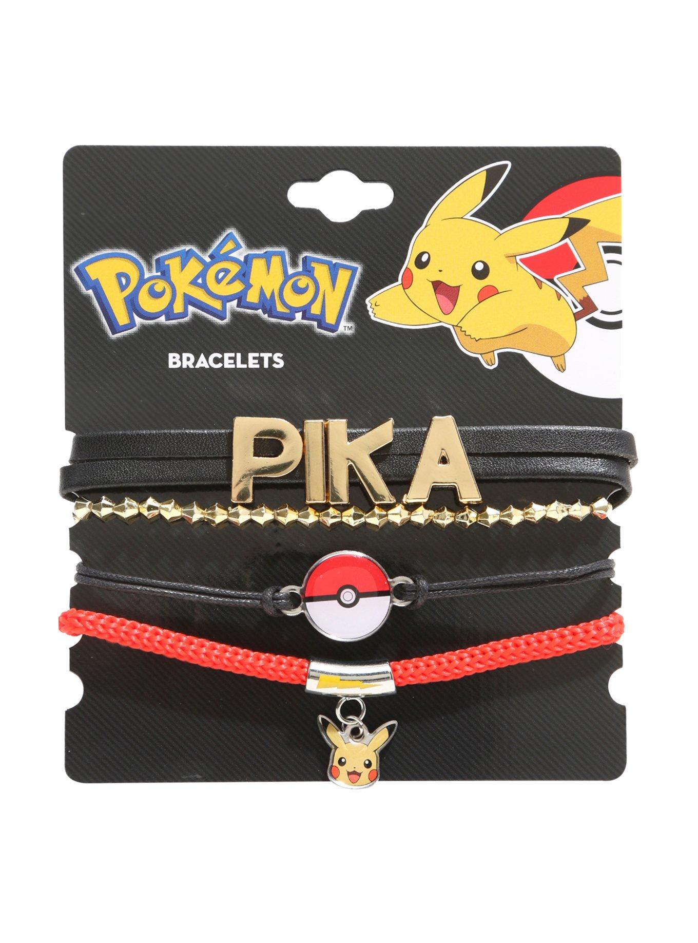 Pokemon Pikachu Bracelet Set, , hi-res