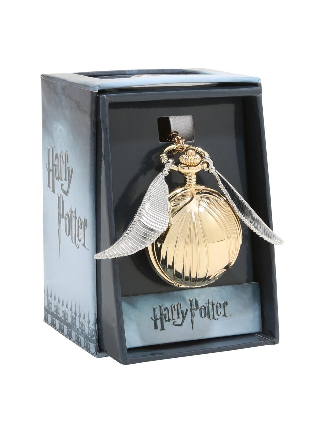Harry Potter Golden Snitch Pocket Watch Necklace, , hi-res