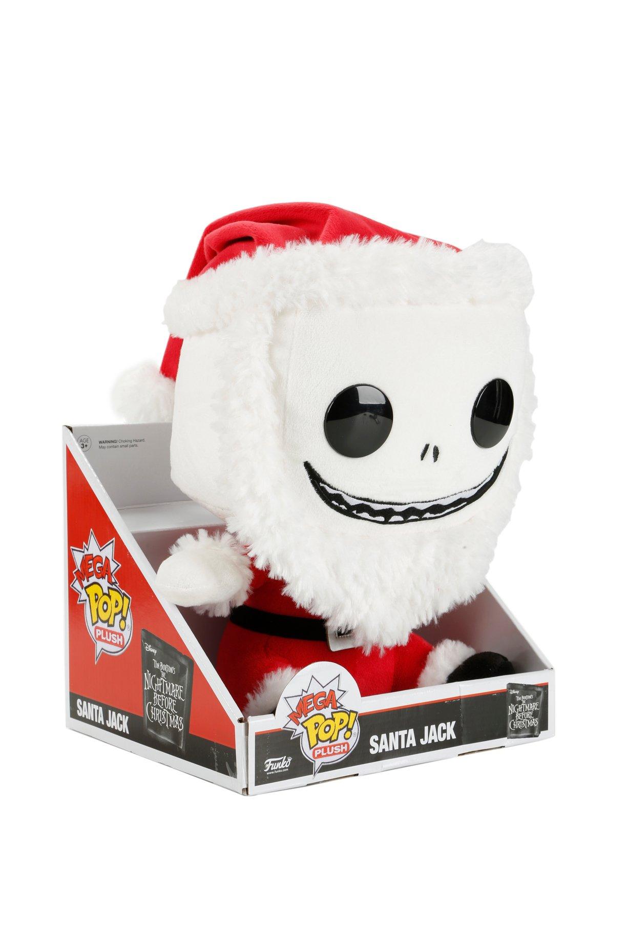 Funko The Nightmare Before Christmas Mega Pop! Jack Skellington Santa Plush, , hi-res