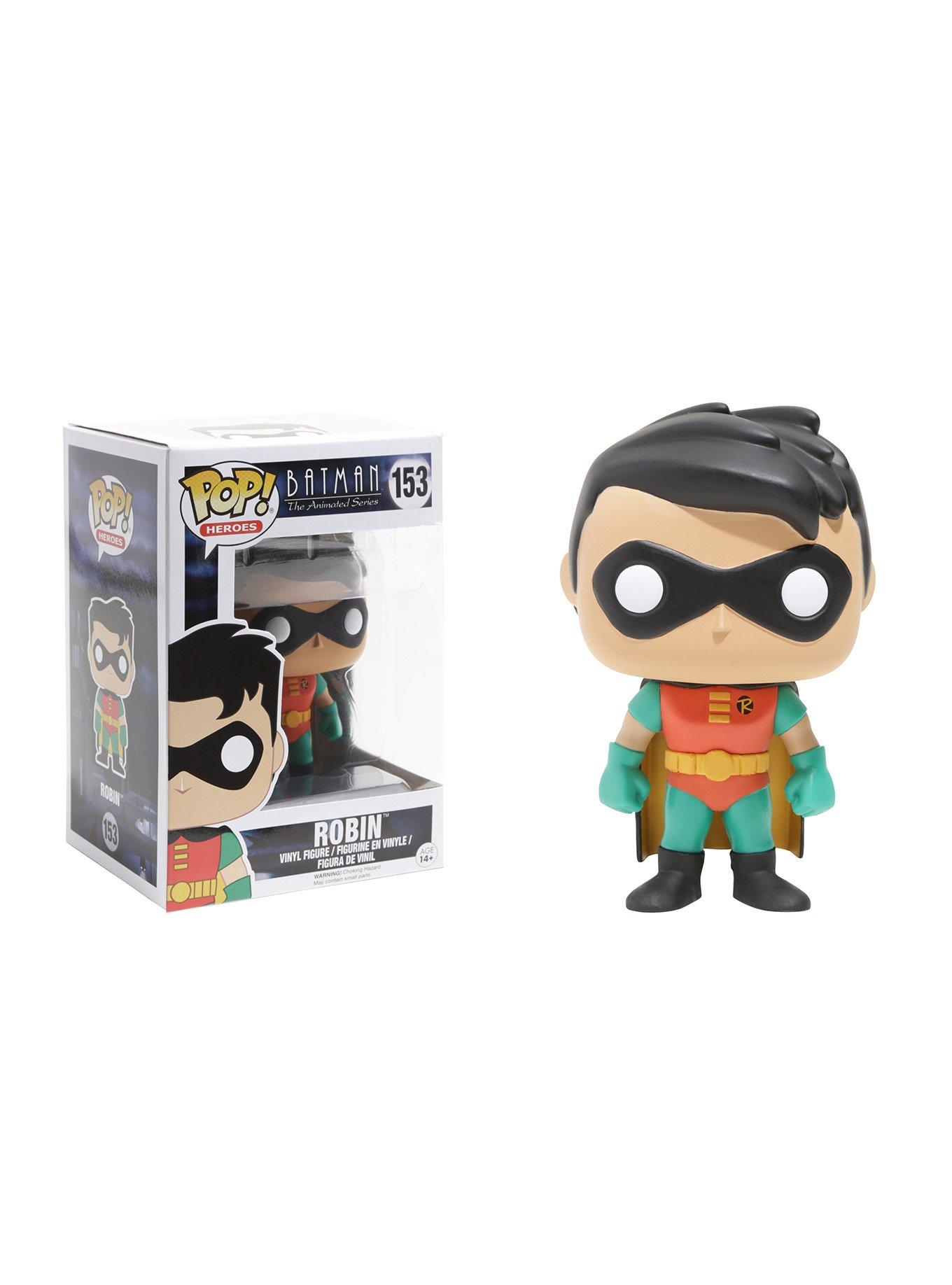 Funko DC Comics Batman: The Animated Series Pop! Heroes Robin Vinyl Figure, , hi-res