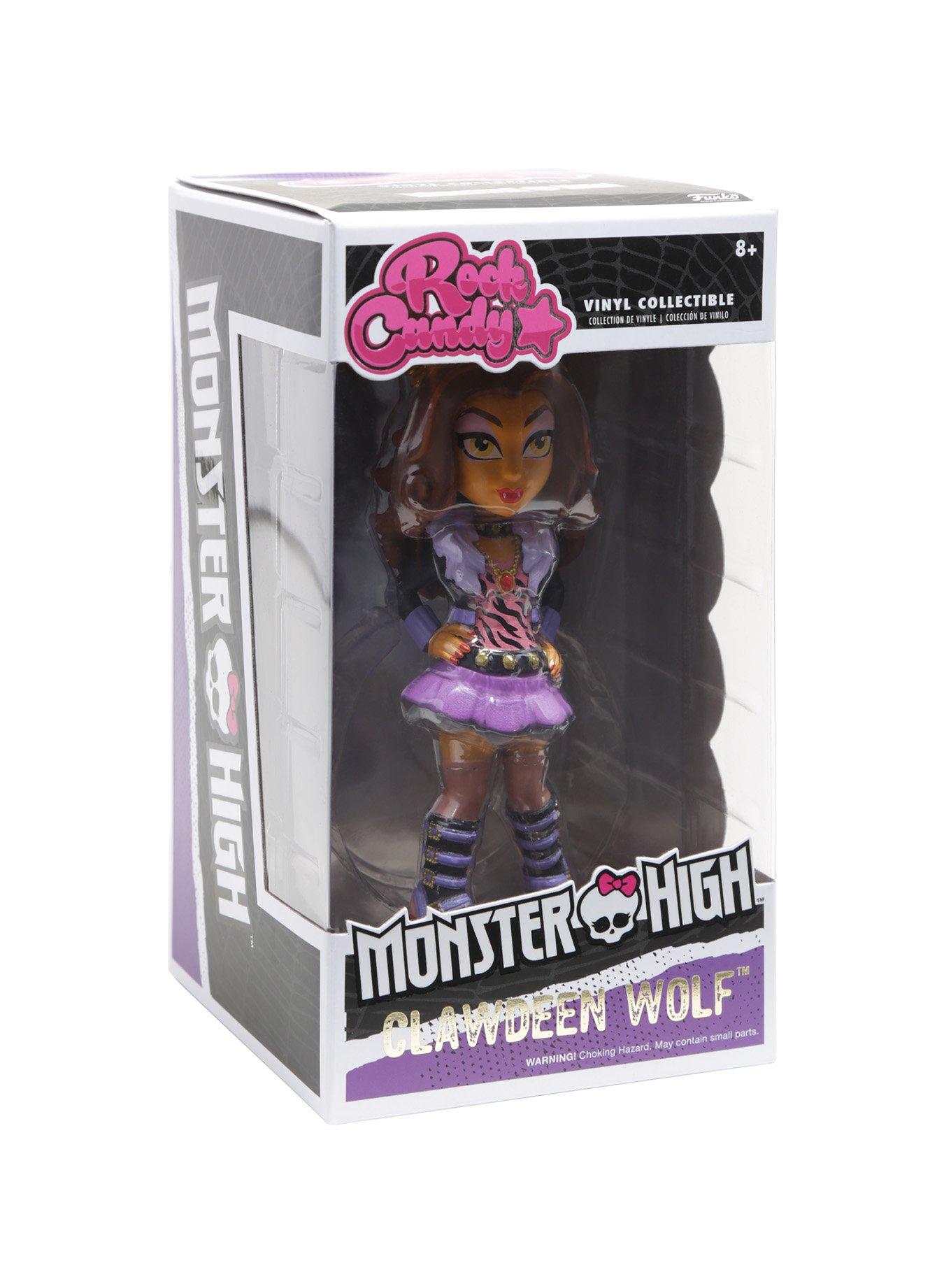 Funko Monster High Rock Candy Clawdeen Wolf Vinyl Figure, , hi-res