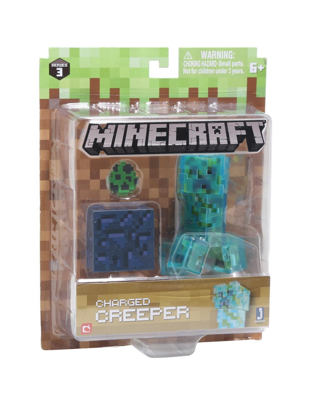 Minecraft Series 3 Charged Creeper Action Figure, , hi-res