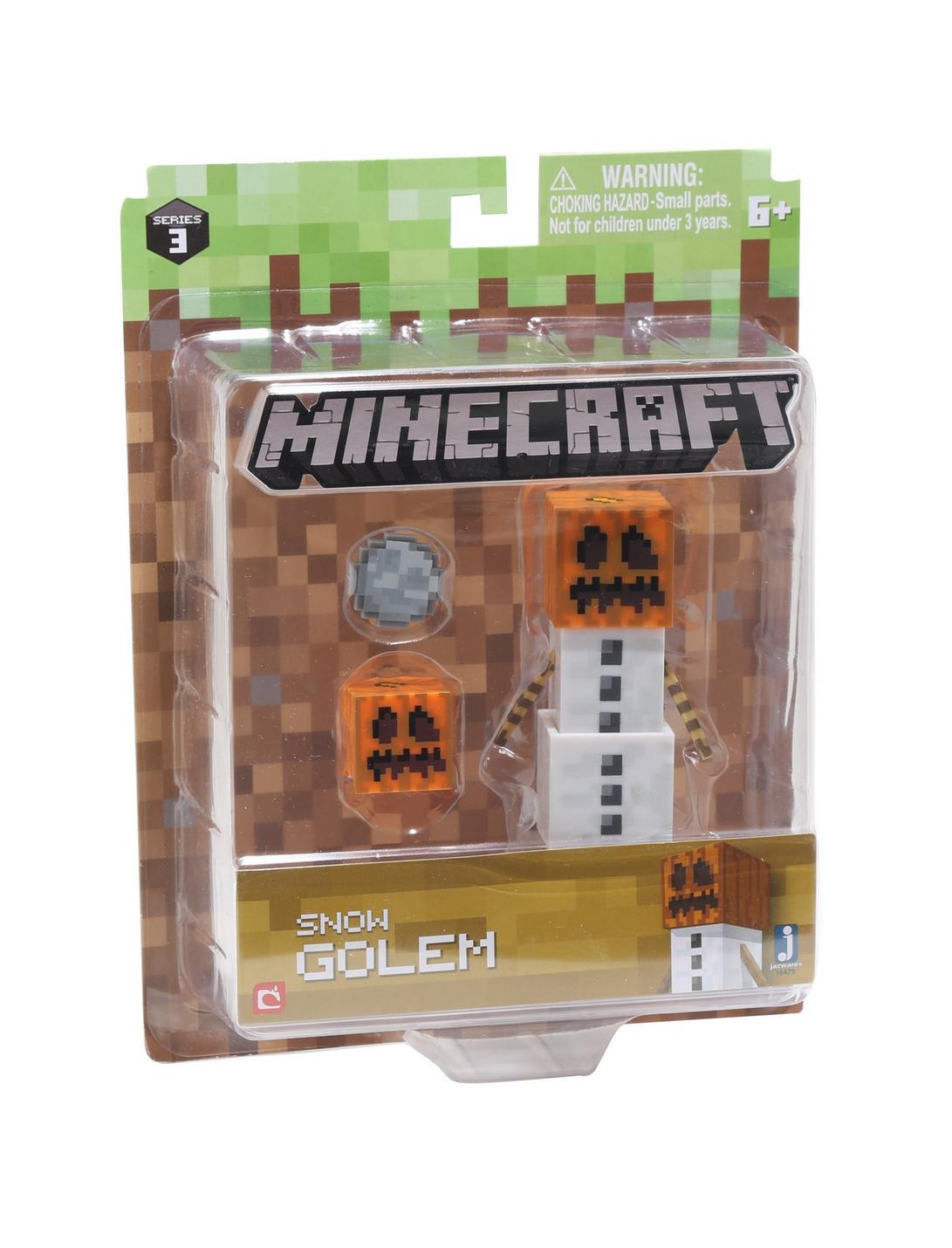 Minecraft Series 3 Snow Golem Action Figure, , hi-res