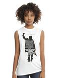 The Breakfast Club Judd Girls Muscle Top, WHITE, hi-res