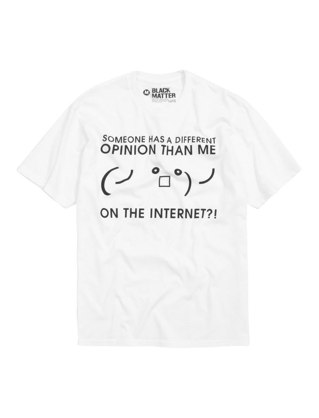 Different Opinion T-Shirt, WHITE, hi-res