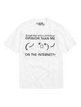 Different Opinion T-Shirt, WHITE, hi-res