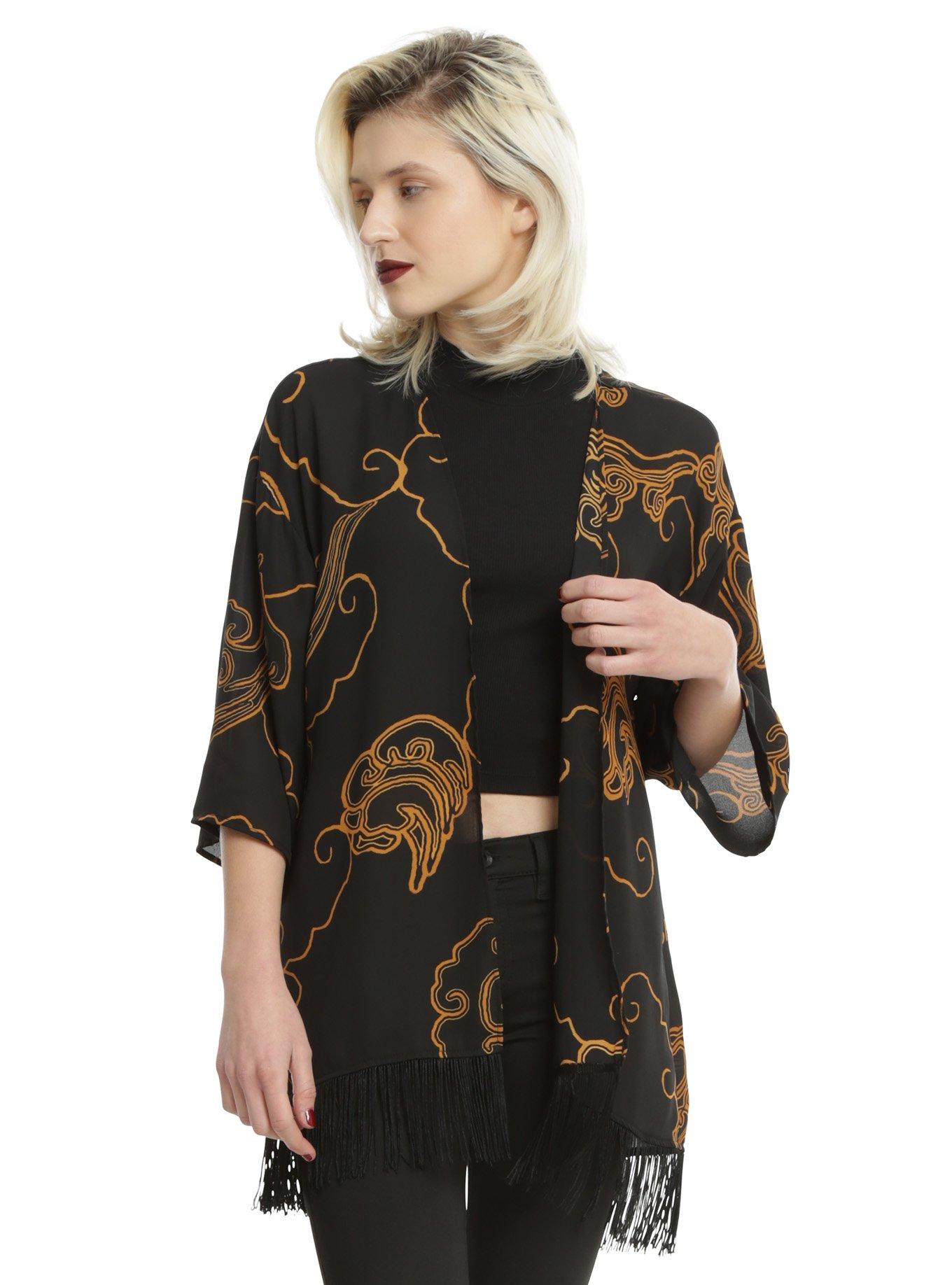 American Horror Story Hotel Kimono, BLACK, hi-res