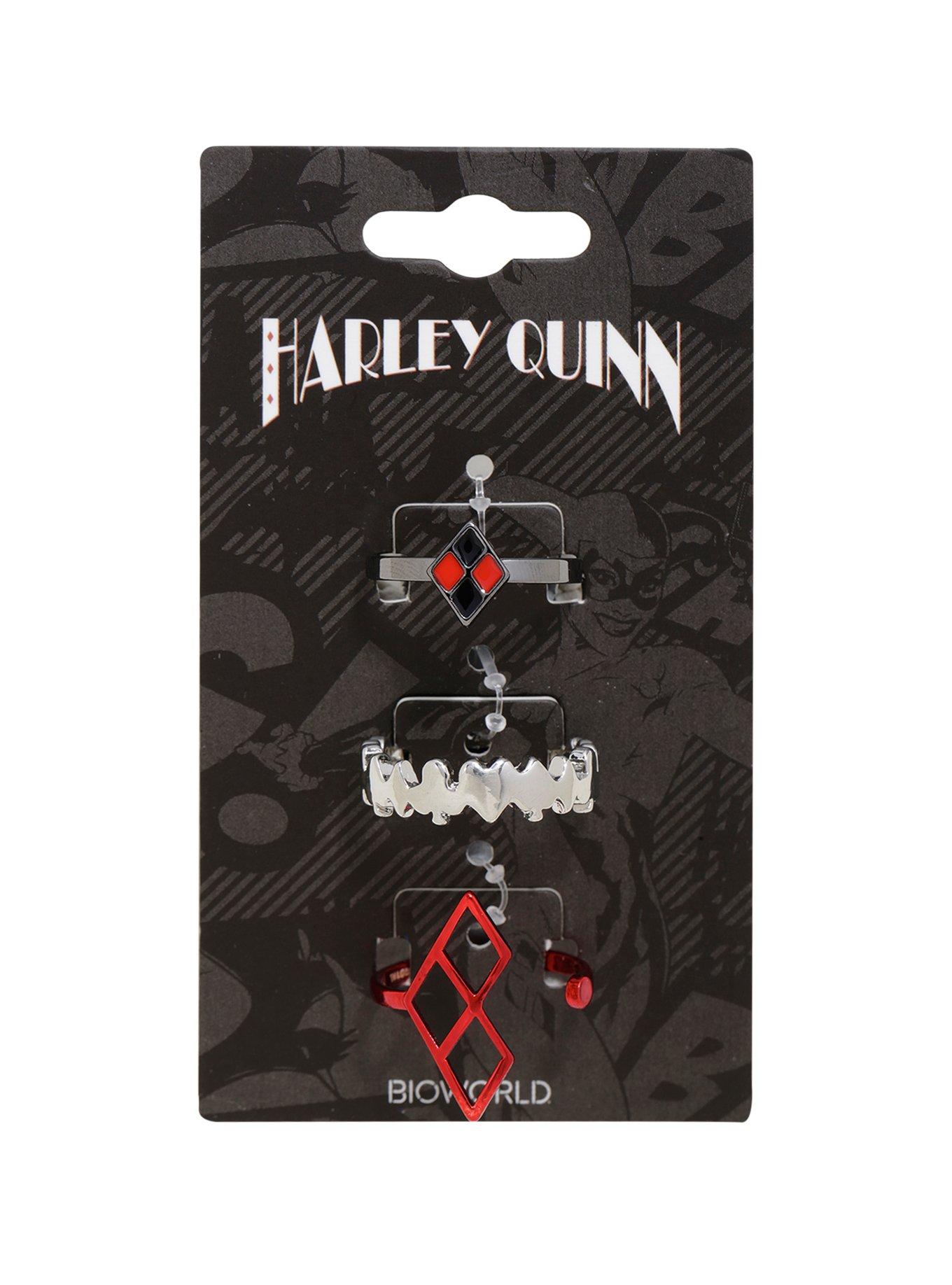 DC Comics Harley Quinn Ring Set, , hi-res