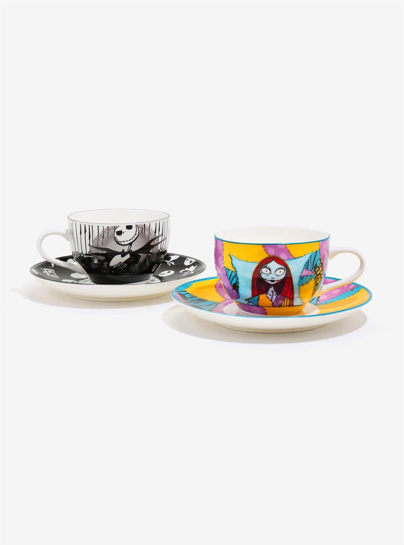 NBX Jack & Sally 2 Piece Teacup and Saucer Set