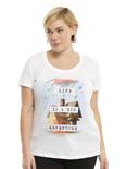 Disney Up Life Is Adventure Girls T-Shirt Plus Size, WHITE, hi-res
