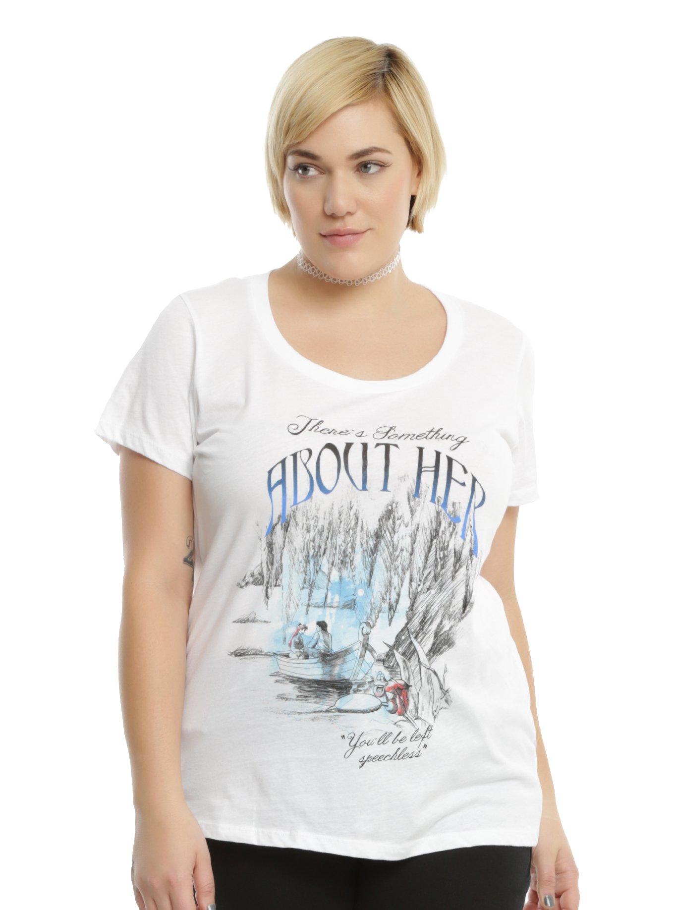 Disney The Little Mermaid Blue Lagoon Girls T-Shirt Plus Size, GREY, hi-res