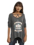 Fantastic Beasts And Where To Find Them Strappy Long-Sleeve Top, GREY, hi-res