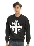 My Chemical Romance Cross Logo Sweatshirt, BLACK, hi-res